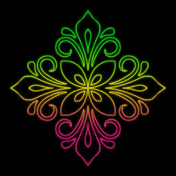 Glow Coloring for kids